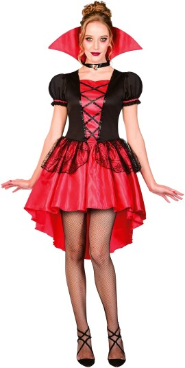 Amscan EU Glamorøs Vampyra Karnevalskostyme Medium Amscan EU Glamorøs Vampyra Karnevalskostyme Medium