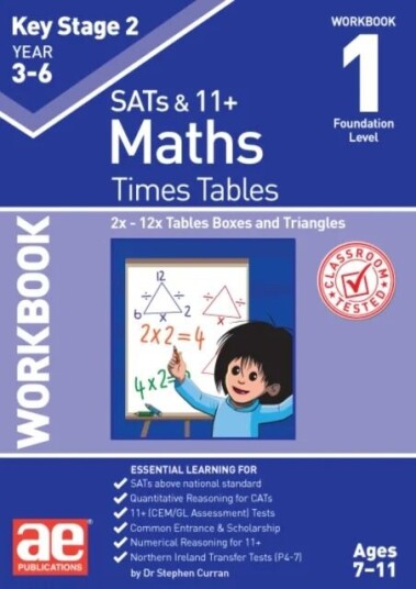 Ks2 Times Tables Workbook 1 Av Dr Stephen C Curran