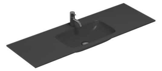 Dansani Calidris Form Møbelservant 120,2x40,5 cm, Mørk Grå Matt
