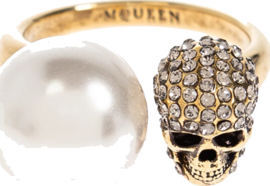Alexander McQueen Dame Accessories Gul 52 MM, Alexander McQueen Dame Accessories Gul 52 MM,