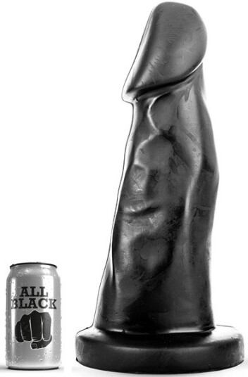 All Black Anal Dildo 27 cm