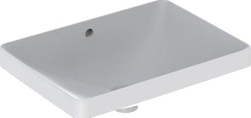 Geberit VariForm servant, 55x40 cm, hvit