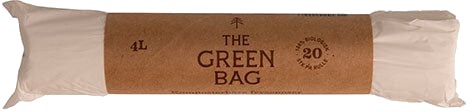 The Green Bag Komposterbare fryseposer 4 liter The Green Bag Komposterbare fryseposer 4 liter