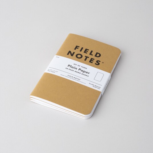 Field Notes Original Kraft Memo 3-Pakk Mixed