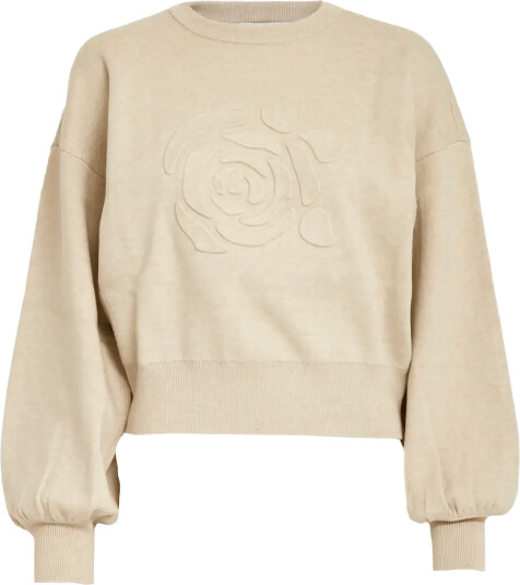 Minus Mszelia Knit Pullover Beige M