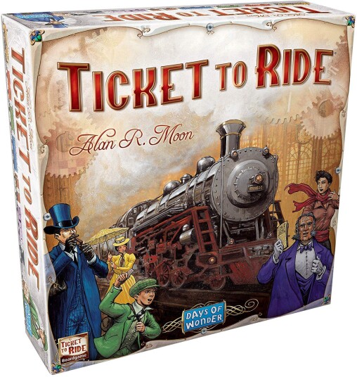 Ticket to Ride USA Brettspill for 2-4 Spillere - Strategi og Geografi