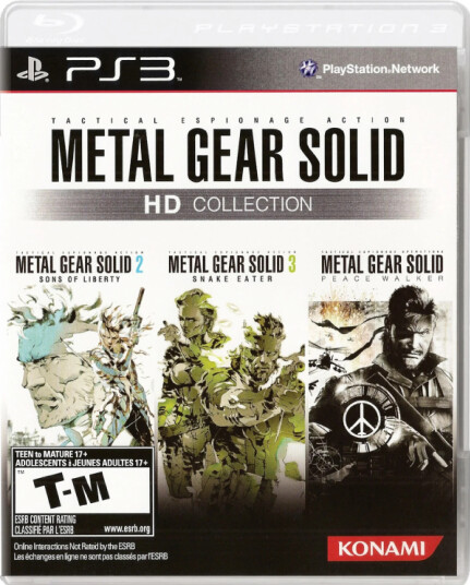 Metal Gear Solid HD Collection til PlayStation 3