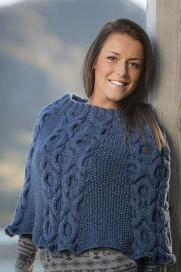Viking Garn 1309 14 Poncho