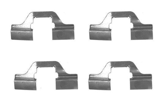 Tilbehørsett, skivebremse belegg BOSCH 1 987 474 721 Tilbehørsett, skivebremse belegg BOSCH 1 987 474 721