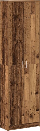 Garderobeskap Gammelt tre 55 x 25 x 189 cm Konstruert tre