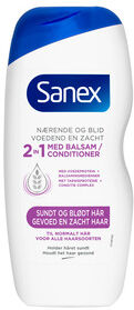 Sanex Shampoo med balsam 2 in 1 250 ml.