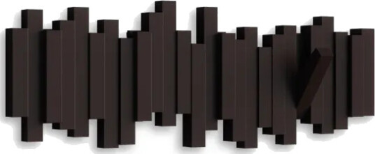 Umbra Skyline 5 knaggrekke sort Umbra Skyline 5 knaggrekke sort