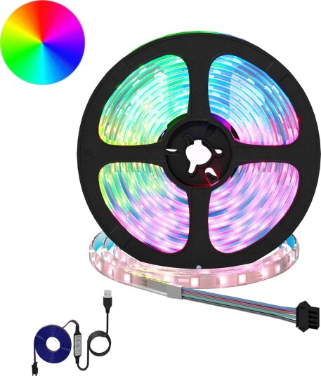 vidaXL LED Stripe 12 stk. Svart og gjennomsiktig Kobber og plast