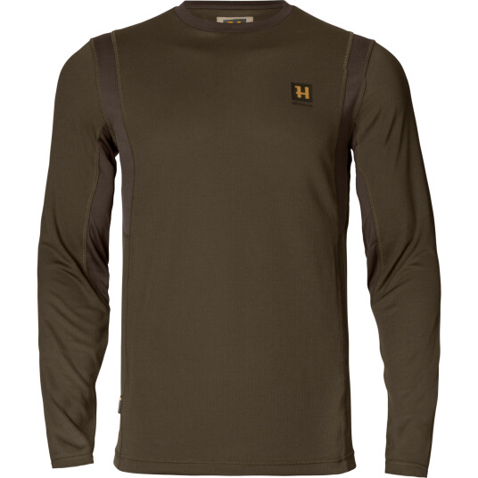 Härkila Forest Hunter L/S Hunting green/Shadow brown L