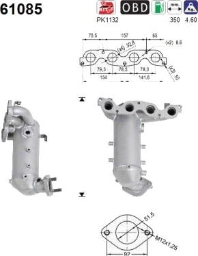 Katalysator AS 61085