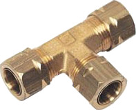 Ultraflex T kopling for nylon slange 3/8" gjenger