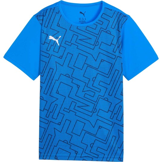 PUMA individualRISE Graphic Trenings T-skjorte Barn Blå 164