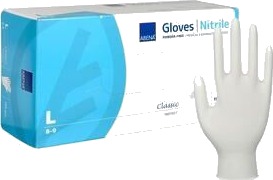 Abena Classic Protect Powder-Free Nitrile Gloves White - 150 stk. Abena Classic Protect Powder-Free Nitrile Gloves White - 150 stk.