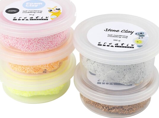 Creativ Company Stone Clay Mix Red And Orange Harmony