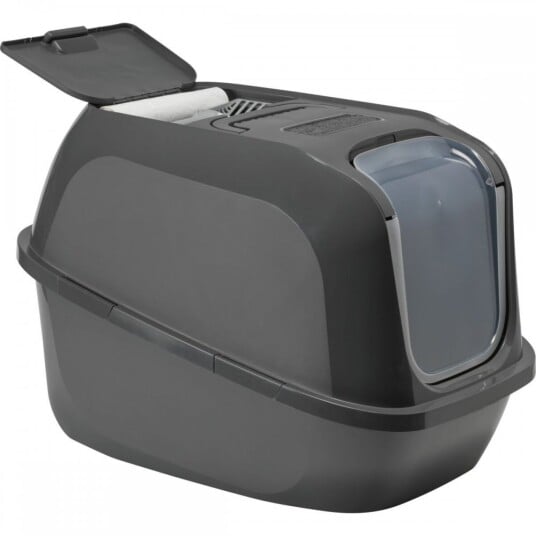 Moderna Mega Deluxe Cat Toilet 98Recycled Grey