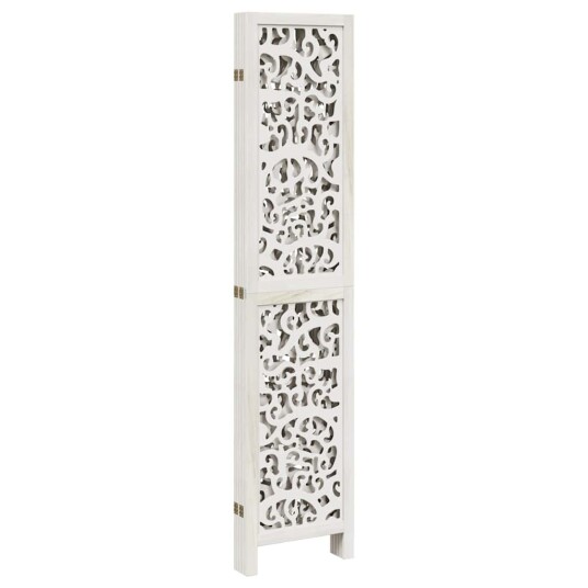 Romdeler 5 paneler hvit heltre keisertre 8721012074385