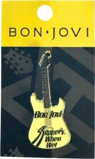 The Mini Axe Bon Jovi Slippery When Wet Pin 85875686