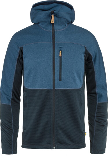 Fjällräven Men's Abisko Trail Fleece Indigo Blue-Dark Navy S, Indigo Blue-Dark Navy
