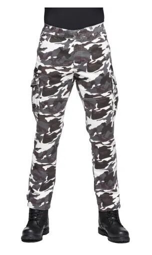 Sweep Jungle MC-Jeans Svart/Hvit Camo Lengde: 32 42