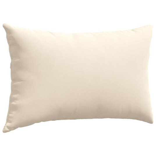 Sofaputer 2 pcs Beige 50 x 30 cm stoff