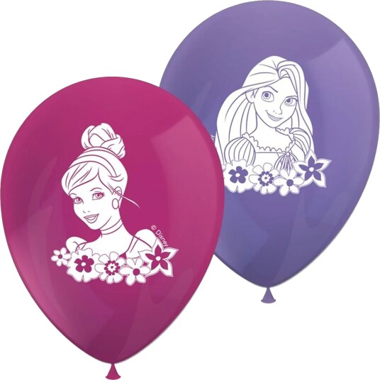 Globos Europe Ballonger Disney Prinsesser 2 8-pakning 81587