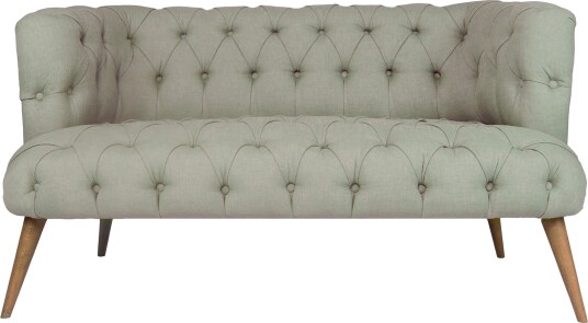 Monroew 2 seters Sofa Grå/Natur