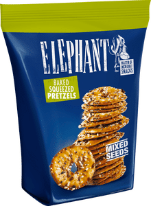 Elephant Pretzels with Mixed Seeds   180 g