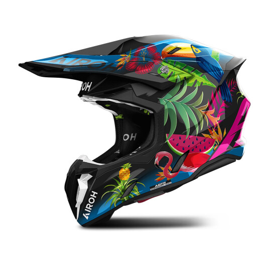 Airoh Crosshjelm Twist 3 Amazonia Airoh Crosshjelm Twist 3 Amazonia