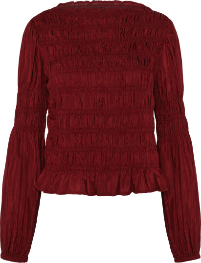 Cream Crhenva Blouse   Burgundy   34