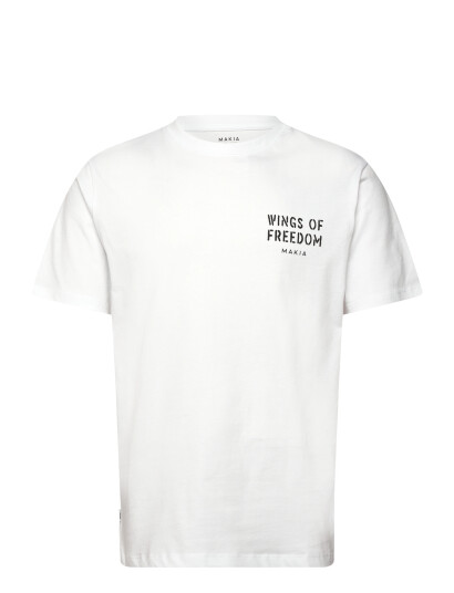 Makia Wings T Shirt   White   M