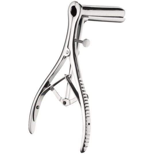Master Series Steel Anal Spekulum - Sølv