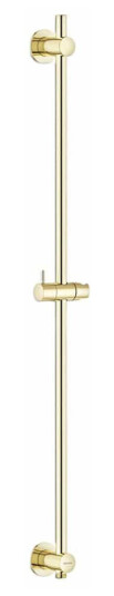 Damixa Glidestang for Innbygging Messing