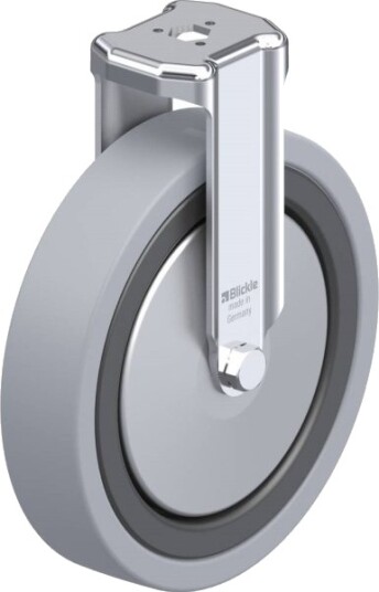 Blickle 323774 Bkra-Vpa 150K-Fa Fast Hjul, Hjuldiameter 150 Mm, Bæreevne (Maks.) 110 Kg (1 Stk.)