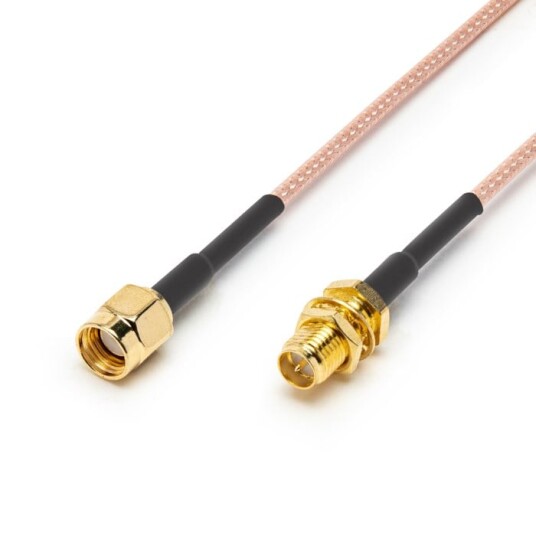 Luxorparts RP SMA forlengelseskabel 5 m