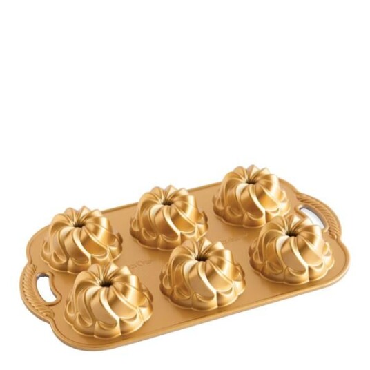 Nordic Ware Pirouette Bundtlette® bakeform 0,9L gull