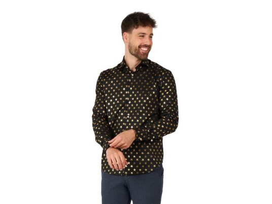 Oppo Merchandise Group B.v. Shiny Polka Star Skjorte
