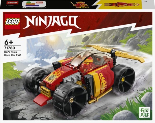 Ninja Kais EVO-racerbil LEGO Ninjago 6+ Ninja Kais EVO-racerbil LEGO Ninjago 6+