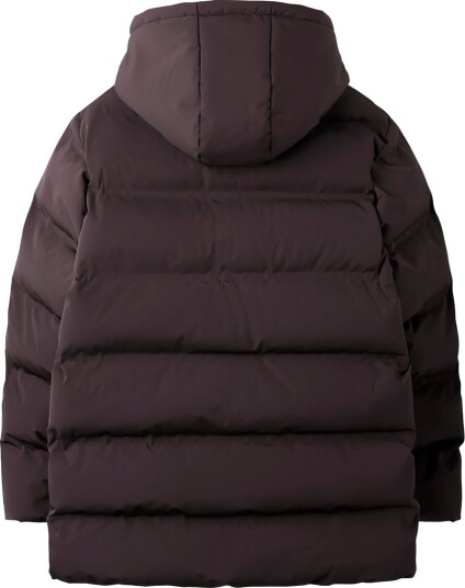 LMTD Nlfmorop Ls Puffer Jacket - Burgundy - 170-176