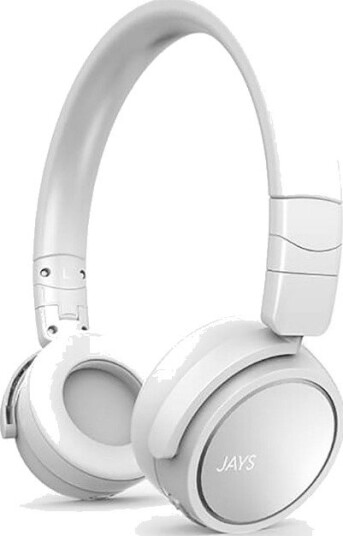 Jays x-Five Trådløse On-Ear Hodetelefoner Hvit