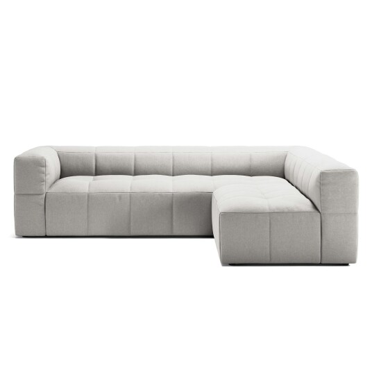 Decotique Mure 3 Seter Sofa Med Åpen Ende Høyre Moon White