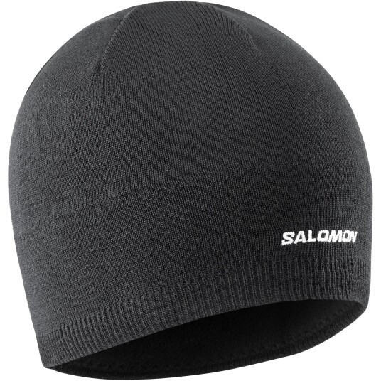 Salomon Beanie Deep Black DEEP BLACK/ OneSize