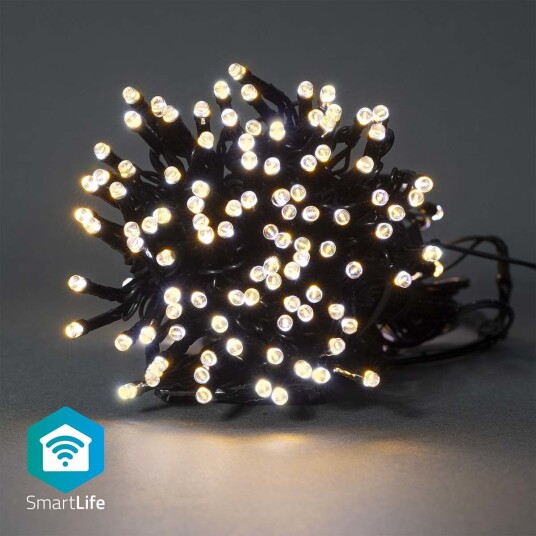 Nedis SmartLife Wifi Warm White String of Lights 10 meter/100 lys