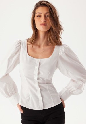 VERO MODA Vmfrida Ls Top Snow White XS