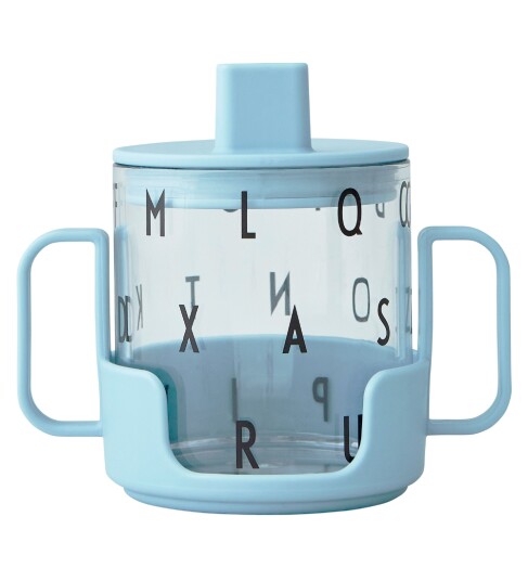 Design Letters Grow with your cup kopp Lyseblå Design Letters Grow with your cup kopp Lyseblå