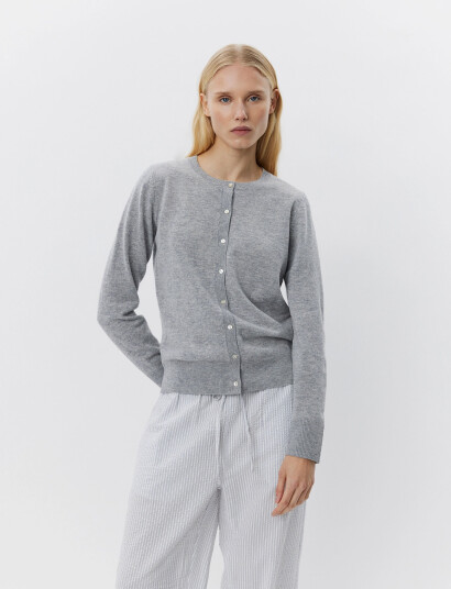 Sofie Schnoor Cissesw Cardigan - Grey - XL